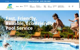Advance Pool Care, Inc of Dublin website