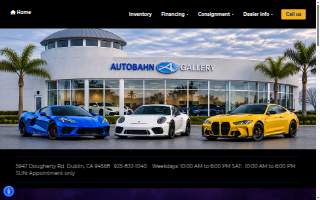 Autobahn Gallery website