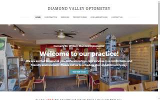 Diamond Valley Optometry formerly William Diamond, OD website