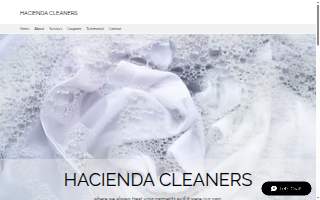Hacienda Cleaners website