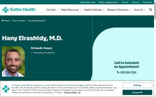 Hany Elrashidy, MD website