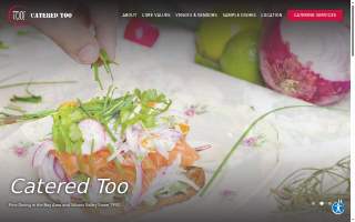 Catered Too website