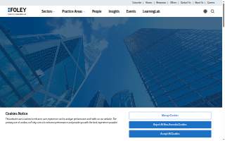 Foley & Foley Law Office, P.C. website