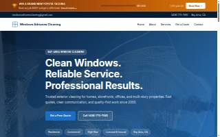 Windows Adrianns Cleaning of East Palo Alto website