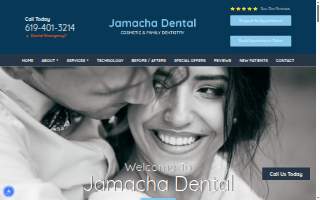 Jamacha Dental website