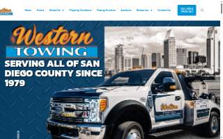 Western Towing (Several Locations call first) website