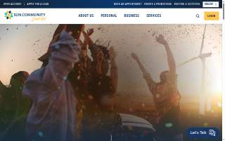 Sun Community Federal Credit Union of El Centro website