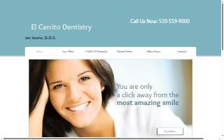 El Cerrito Dentistry, Ian Iwane DDS website