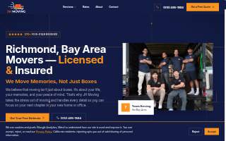 JH Moving of El Cerrito website