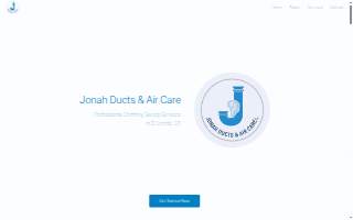 Jonah Ducts & Air Care website