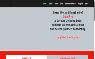 Karatedo Shinyokai website