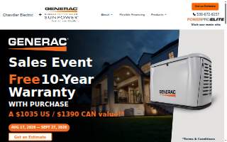Chandler Electric website