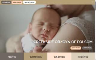 Creekside OB/GYN of Folsom website