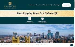 Goldenstone Wealth Management website