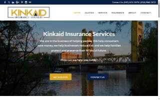 Kinkaid Insurance Services website