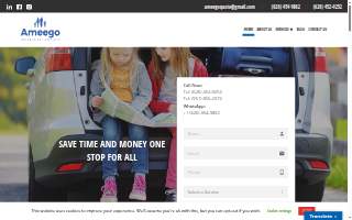 Ameego Insurance Services of El Monte website