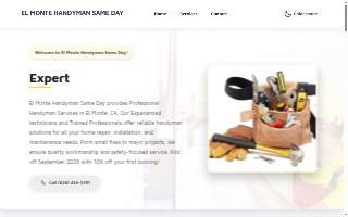 El Monte Handyman Same Day website