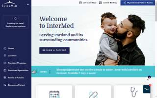 Intermed Home Care Services website