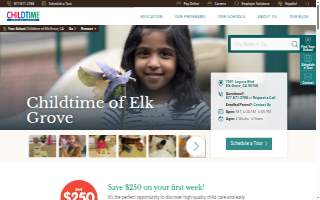 Childtime of Elk Grove website