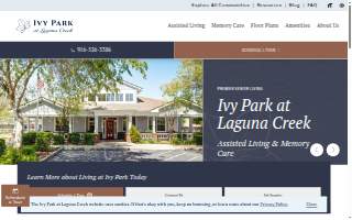 Ivy Park at Laguna Creek of Elk Grove website