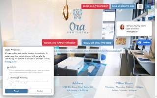 Ora Dentistry website
