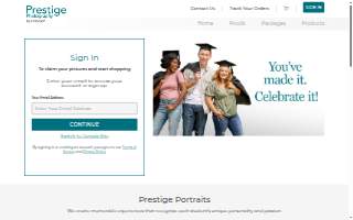 Prestige Portraits of Elk Grove website