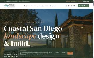 Bradley Landscape Development website