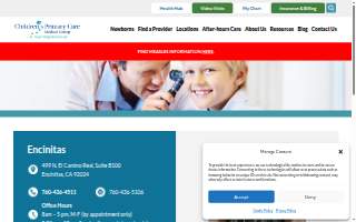 Children's Primary Care Medical Group website