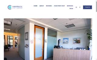 Chiropractic Life Center website