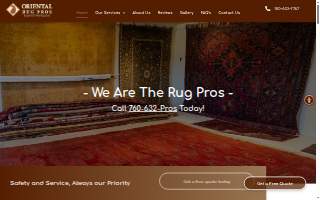 Oriental Rug Pros website