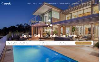 Swell Property Inc. website