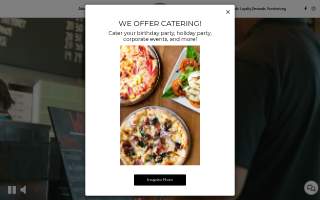 Best Pizza & Brew website