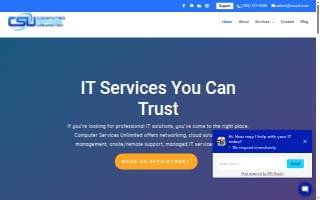 Computer Services Unlimited website