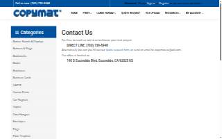 Copymat website