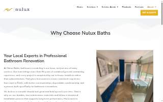 Nulux Baths website