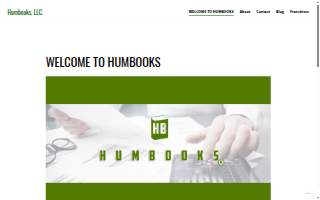 Humbooks, LLC. website
