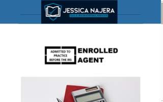 Jessica Najera Tax & Bookkeeping Service Inc. website