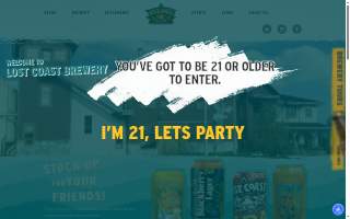 Lost Coast Brewery website