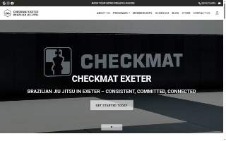 Checkmat Exeter Brazilian Jiu-Jitsu for Kids & Adults website