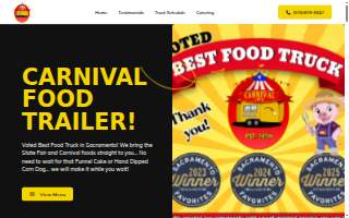 Carnival Food Trailer website