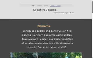 Creativescapes website