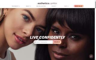 Esthetics Center Fair Oaks website