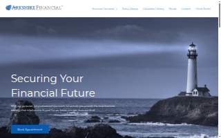Arkshire Financial website