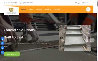 Concrete & Synthetic Turf website