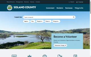 Solano County Family Health Services website