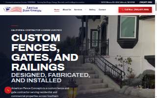 American Fence Concepts website