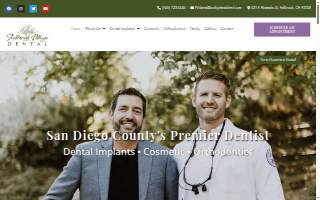 Fallbrook Village Dental website