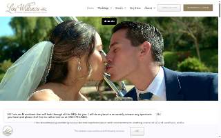 Los Willows Wedding Estate of Fallbrook website