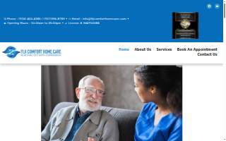 Fiji Comfort HomeCare website