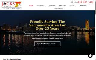 Jacks Commercial Real Estate, Inc. of Florin website